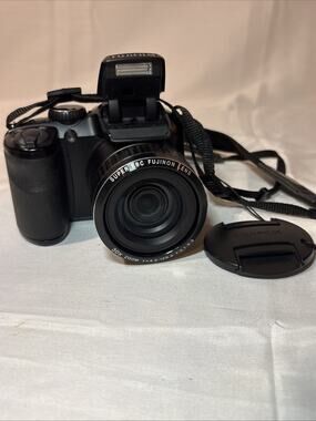 Fujifilm FinePix S Series S4800 16.0MP Digital Camera Black 30x TESTED WORKING